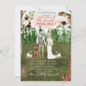 インザフォレスト結婚式招待状 招待状 (正面)