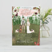 インザフォレスト結婚式招待状 招待状 (スタンド正面)