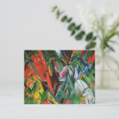 インザレインフランツマルク抽象芸術 ポストカード (スタンド正面)