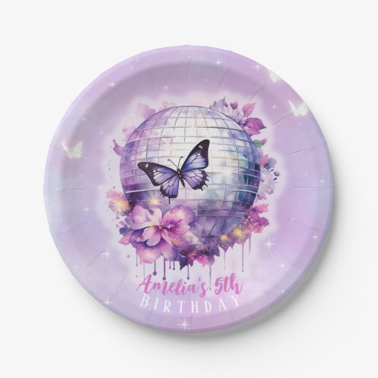 インザーズ誕生日エラ紙プレート ペーパープレート (正面)