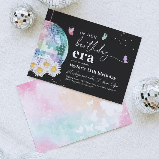 インザーズ誕生日時代招待状 招待状