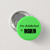 インシュリン 缶バッジ (正面&裏面)