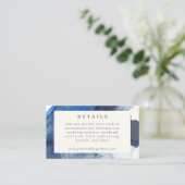 インジエレガントゴ抽象芸術ウォーター結婚カラー詳細 エンクロージャーカード (スタンド正面)