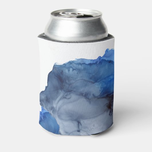 インジエレガントゴ抽象芸術水結婚色のカスタム 缶クーラー (缶裏面)