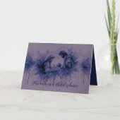 インジゴインクオンラベンダー聖家族 シーズンカード (正面)