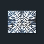 インジゴインクラジアルモチーフ キャンバスプリント<br><div class="desc">インディゴインクモチーフIは6月までにErica Vess.藍色と様々な幾何学形状から作成された放射状デザイン。</div>