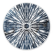 インジゴインクラジアルモチーフ セラミックノブ (正面)