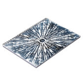 インジゴインクラジアルモチーフ ノートブック (左側)