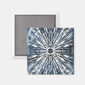 インジゴインクラジアルモチーフ マグネット (正面/裏面)