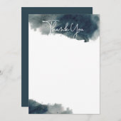 インジゴインク洗浄サンキューカード サンキューカード (正面/裏面)