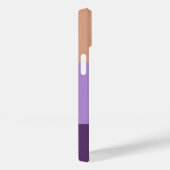 インジゴエレガントコロブロックモノグラムイニシャル文字 Case-Mate iPhoneケース (裏面 / 右)