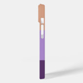 インジゴエレガントコロブロックモノグラムイニシャル文字 Case-Mate iPhoneケース (裏面 / 左)