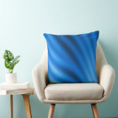インジゴグラディエント抽象芸術装飾用クッション クッション (椅子)