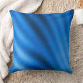 インジゴグラディエント抽象芸術装飾用クッション クッション (ブランケット)