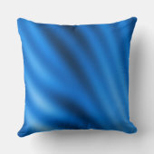 インジゴグラディエント抽象芸術装飾用クッション クッション (裏面)