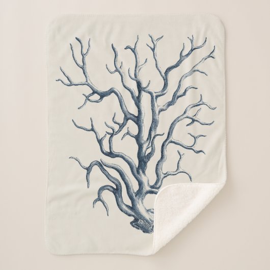 インジゴサンゴ シェルパブランケット (正面)