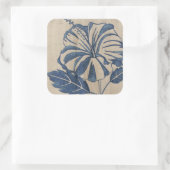 インジゴハイビスカス スクエアシール (バッグ)