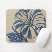 インジゴハイビスカス マウスパッド (マウス)