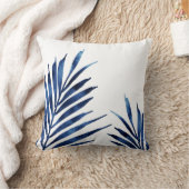 インジゴヤシの葉 クッション (ブランケット)