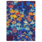 インジゴ紅葉が渦巻く クリップボード (裏面)