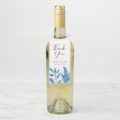 インジゴ離れ |パーソナライズされた結婚s ボトルネックタグ (ボトル)