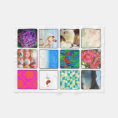 インスタグラムでシェアしよう！12枚の写真/オリジナルフリースブランケットの作り方 フリースブランケット (正面(横))