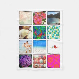 インスタグラムでシェアしよう！12枚の写真/オリジナルフリースブランケットの作り方 フリースブランケット