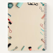 インスタグラムの名刺,インフルエンサー,エステティシャン ノートブック (裏面)