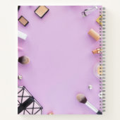 インスタグラムの名刺,インフルエンサー,エステティシャン ノートブック (裏面)