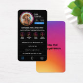 インスタグラムスタイルブラックトレンディーソーシャルメディア写真 (デスク)