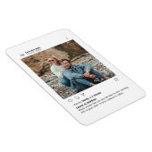 インスタグラムスタイルミニマカスタムリスト写真 マグネット (右側)