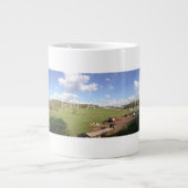 インスタグラムパノラマフォトカスタムジャンボマグ ジャンボコーヒーマグカップ (正面)