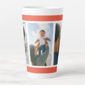 インスタグラムファミリーフォトラテマグ カフェラテマグ (正面)