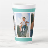 インスタグラムファミリーフォトラテマグ カフェラテマグ (正面)