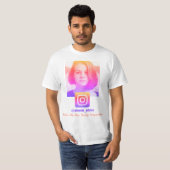 インスタグラムプロモーションTシャツ Tシャツ (正面フル)
