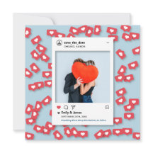 インスタグラム風クールラブ面白い Save the Date