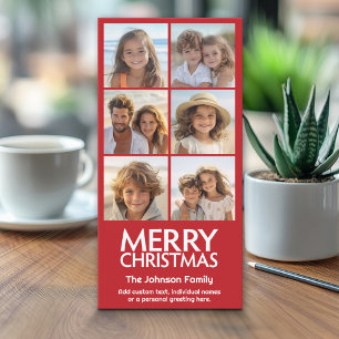 インスタグラム6枚の写真コラージュ - メリークリスマス シーズンカード