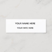 インスタグラム スキニー名刺 (裏面)