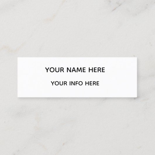 インスタグラム スキニー名刺 (裏面)