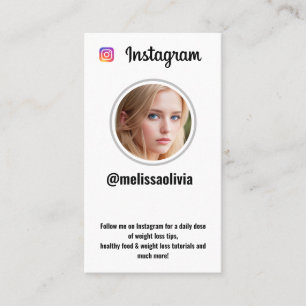インスタグラム 写真 トレンディー ソーシャルメディア 名刺