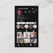 インスタグラム 名刺 (正面)