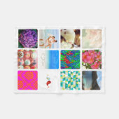 インスタグラム！12枚の写真/DIYフリースブランケット フリースブランケット (正面(横))