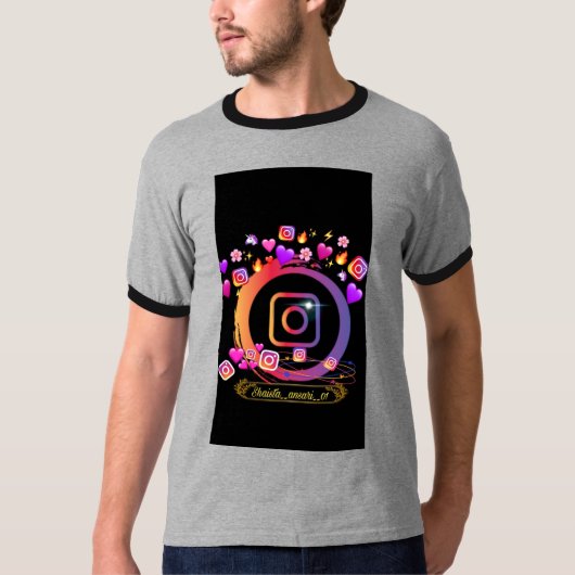インスタグラム Tシャツ (正面)