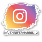 インスタモダングラムカスタム シール (正面)