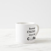 インスタントエンジニアがコーヒーを追加 エスプレッソカップ (正面右)
