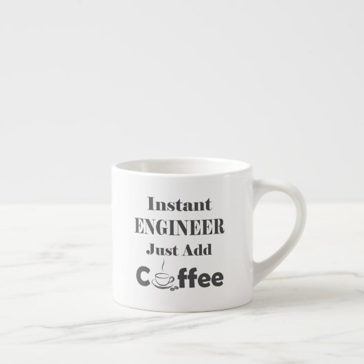 インスタントエンジニアがコーヒーを追加 エスプレッソカップ (右)