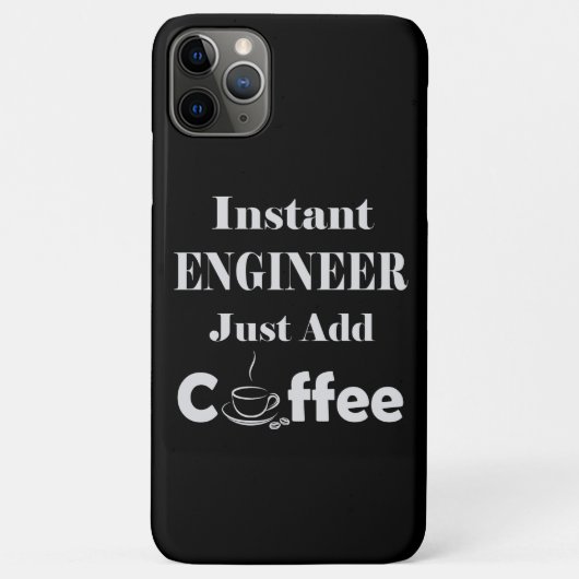 インスタントエンジニアがコーヒーを追加 Case-Mate iPhoneケース (裏面)