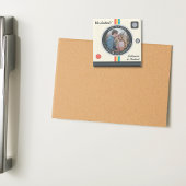 インスタントカメラカップルユニークの写真の日付の保存 マグネット