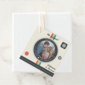 インスタントカメラカップルユニークの結婚写真 フェイバータグ (インサイチュ)