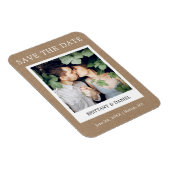 インスタントカメラスタイルフォトクラフト日付を保存 マグネット (右側)